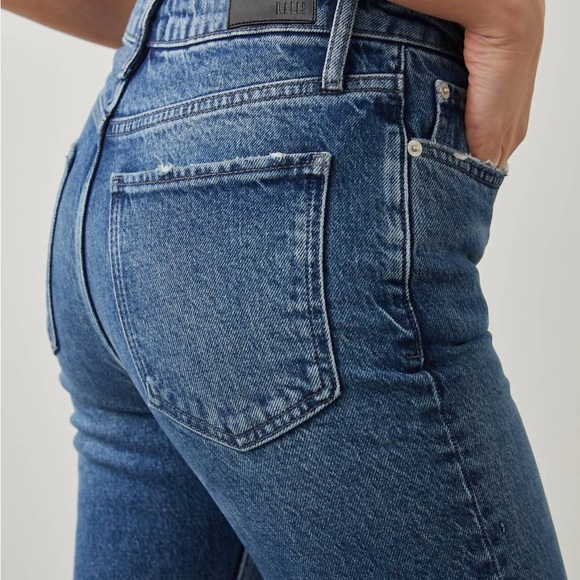 Rails High Rise Blue Jeans - Picture 1 of 4